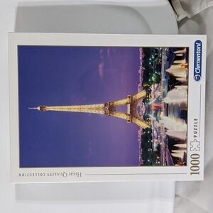 Clementoni High Quality Collection Paris, Eiffel Tower 1000Pc Jigsaw Puzzle